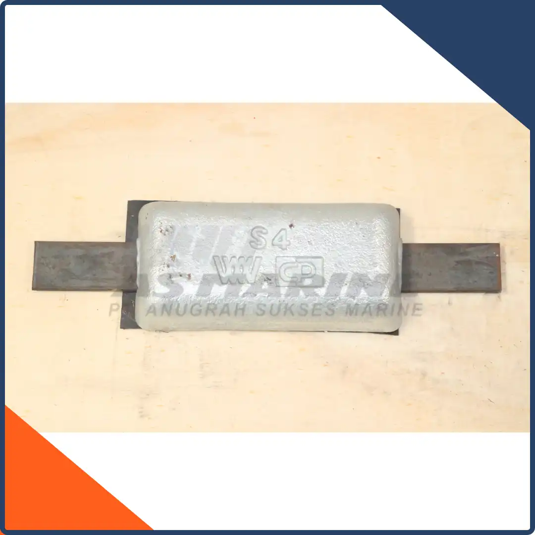 Zinc Anode / Anoda Anti Karat Kapal Wilson Walton S4 4.2 KG